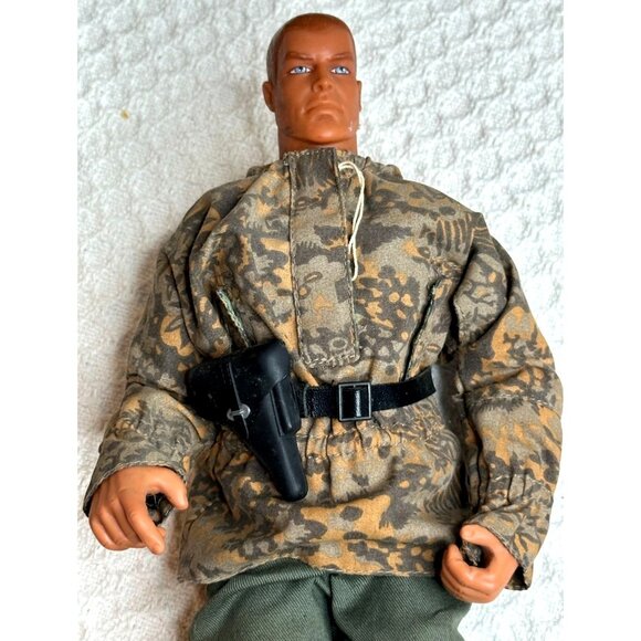 Action Man Soldier Figure Blue Eyes Military Rifle GI Joe Camo Stocking Stuffer - Picture 2 of 8